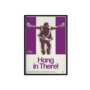 Severance Hang in There Poster - Lumon The Break Room Dylan G Poster Print - Severance Poster - Severance TV Series Poster - Severance Mark