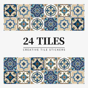 24Pcs Peel And Stick Wallpaper, Renter Friendly Wallpaper, 7.8in*7.8in Film Stickers Made Of PVC Material, Vinyl Flooring，Kitchen Decor, Girl Room Accessories Adhesive shiplap bathroom  diamond wall panel faux brick