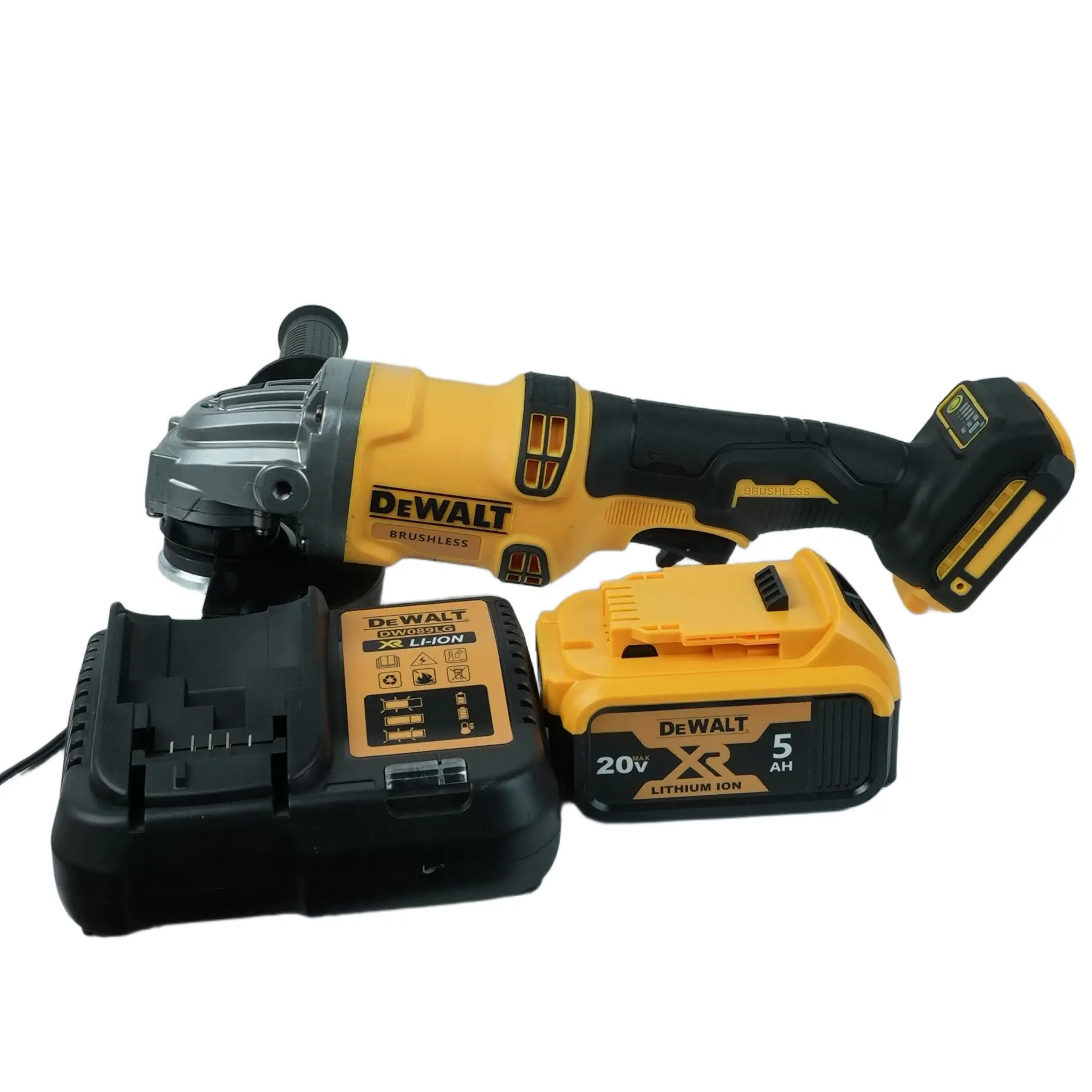 DCG405-125 angle grinder (complete set)