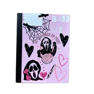 Call me SCREAM  Personalized Composition Notebook 80 Lined Pages 7.5x9.75 Inches