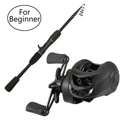 baitcasting rod general Kilitn Fishing and Reel Combo, Combo Baitcast Reel 5 Foot Durable Fiberglass Telescopic Rod with Fishing Line Full Kits Comfortable Handle (Left) : Sports & Outdoors Infantry Baitcaster Rod