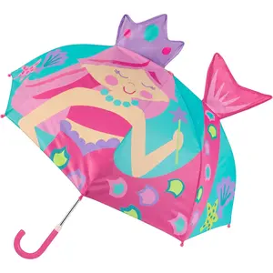 Pop up umbrella pink mermaid