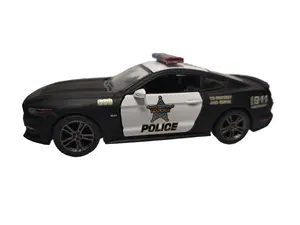 KINSMART 1:38 scale 5" 2015 FORD MUSTANG GT POLICE diecast