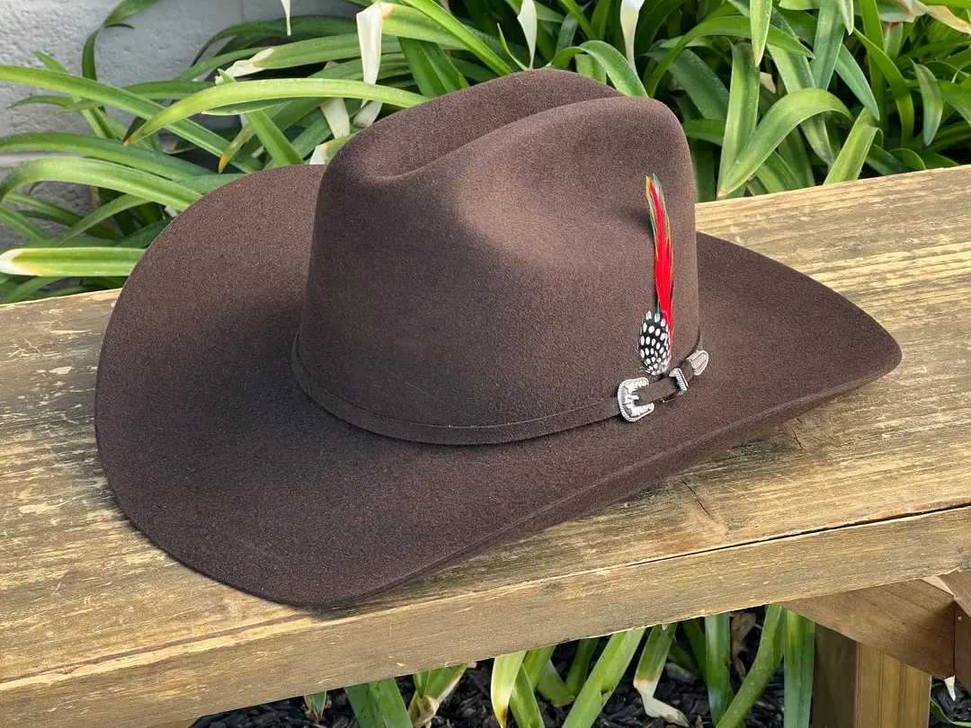 Stetson 6x Skyline Cowboy Felt Hat - Chocolate
