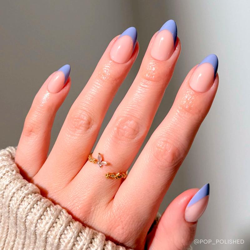 Glamnetic Pastel French Tip Press On Nail Collection