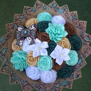 24 roses Western eternal rose bouquet arrangement flowers room decor gift regalo rancho