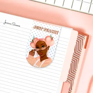 Just Peachy Magnetic Bookmark