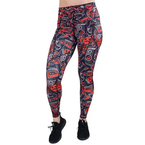 Graffiti Legacy Leggings Printed Sweatpants Running Workout Pants Gym Tights Clothes High Waist Activewear