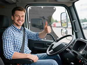 Semi Trucks Window Shades, Side Window Sun Shade Suitable for Freightliner Cascadia, Peterbilt 579, Kenworth T680, etc, Sunshade and Sun Protection Semi Truck Accessories