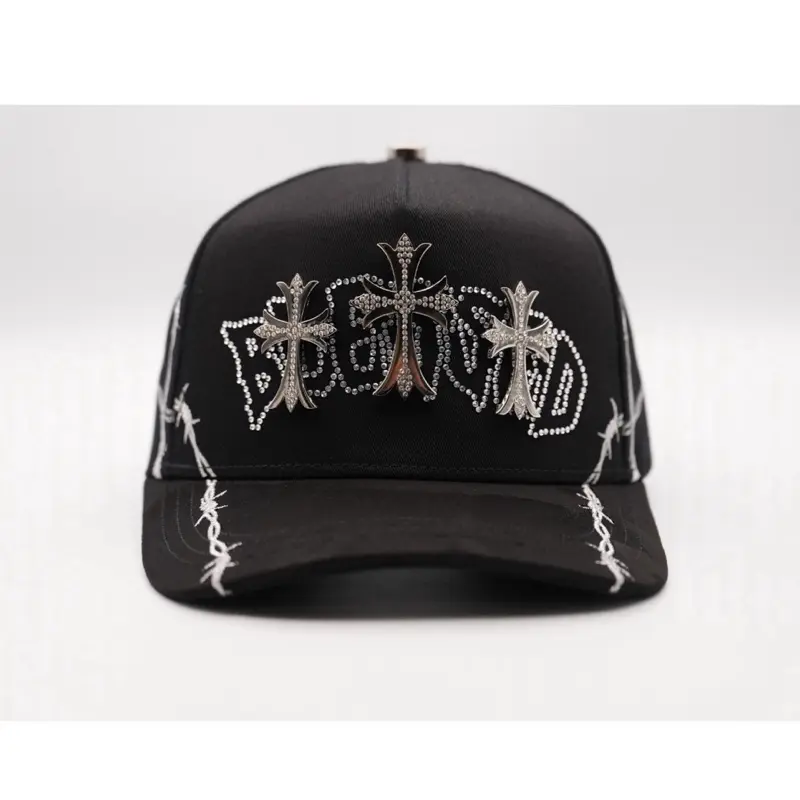 Bendecido Cruces Black/Silver, BiggBoss, “Always with God”