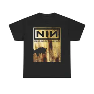 Vintage Nine Inch Nails T-Shirt, 80s Post-Punk Band Tee