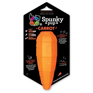Spunky Pup Carrot Treat Dispenser Toy