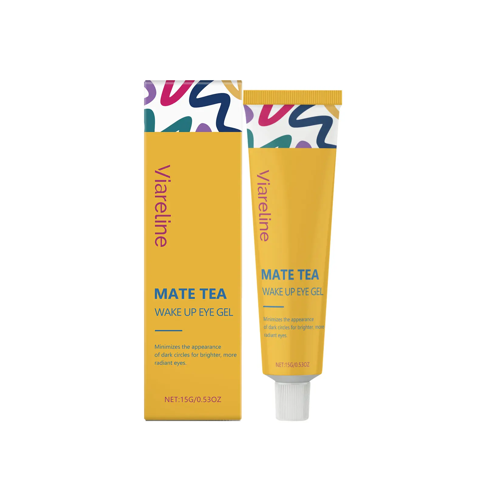 Viareline Moisturizing Eye Gel Gently Cares For The Skin Around The Eyes, Hydrating And Massaging The Eye Area. Rejuvenating Eye Cream
