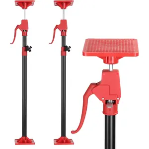 2PK Support Pole, 45 inch to114 inch Adjustable Third Hand Tool, Steel Telescopic Quick Support Rod with 78lbs Capacity for Cabinets Jack, Drywall Lift & Cargo Bars, 2Pack