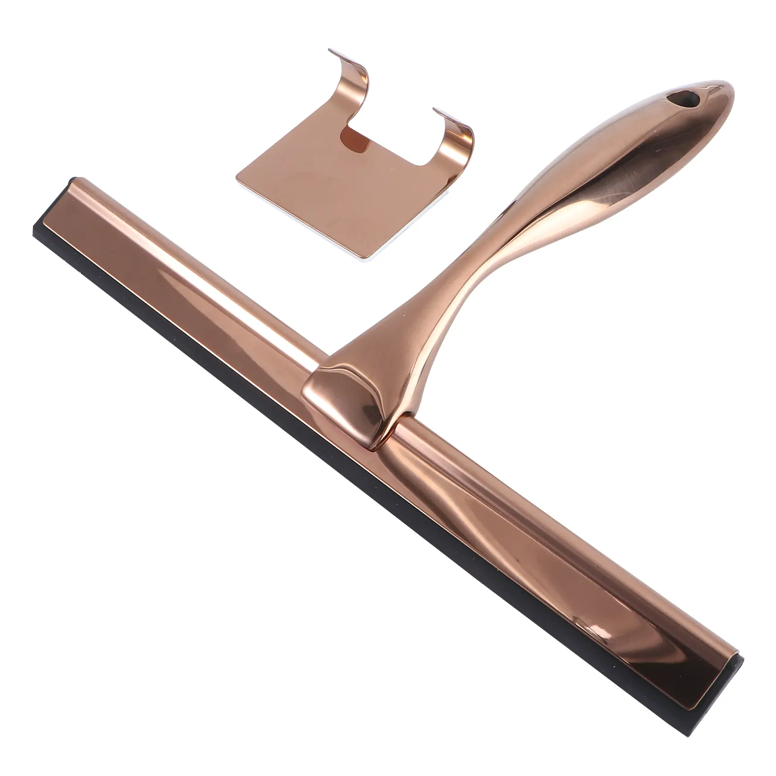 Steel Glass Bronze Silicone Home Bathroom Scraper All Purpose Squeegee pet hair remover set squeegee Brush Sponge