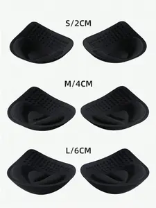 Heart-Shaped Thickening Bra Pads, Multiple Sizes and Colors, Lifts and Shapes Breasts, Improves Body Proportion, Women's Bra Accessories, Underwear