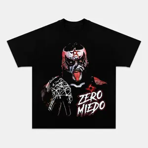 Pentagon Jr  Cero Miedo T-Shirt – Lucha Libre Wrestling Tee, Mexican Wrestler Graphic Shirt, Soft Cotton Unisex Fan Merch, Viral Streetwear Trend
