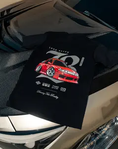 Dreamz Two Reality S13 Long Beach FD T-Shirt 100% Cotton Soft and Comfortable Soft Top for Everyday Wear