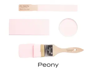 Fusion Mineral Paint + Color: Peony + Acrylic Resin Paint + Built in Top Coat