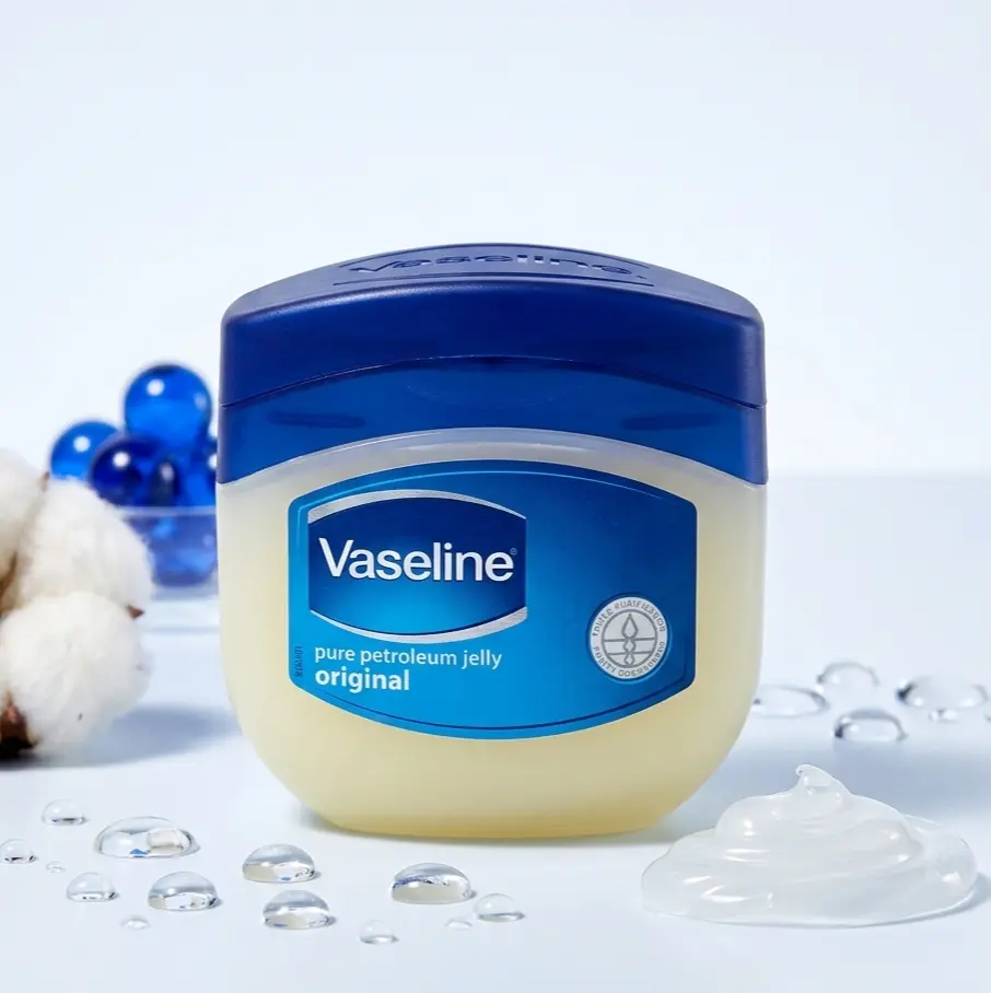 Vaseline Original Pure Petroleum Jelly (50ml/1.7oz) - Triple-Purified Skin Protectant, Rich Conditioning Body Moisturizer for Deep Hydration