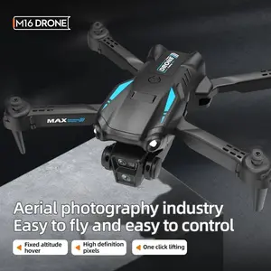 M16 WIFI  Drone Wide Angle HD  1080P Camera Height Hold RC Foldable Quadcopter Dron Helicopter Toys Gift