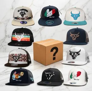 [BEST 2026] One Hat Sent Per Order, Vintage Retro Western Hat Collection, DE Rancho Tribal Bull Hat, Lost Calf Arrow Flat Bill Hat, Mexican Tribe Mesh Back Snapback, Western Trucker Hat