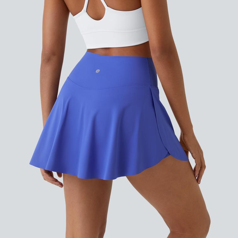 Halara Everyday Softlyzero Airy Crossover 2-in-1 Side Pocket Cool Touch Mini Tennis Skirt-Lucid-UPF50+ Halara Everyday Softlyzero Airy Crossover 2-in-1 Side Pocket Cool Touch Mini Tennis Skirt-Lucid-UPF50+