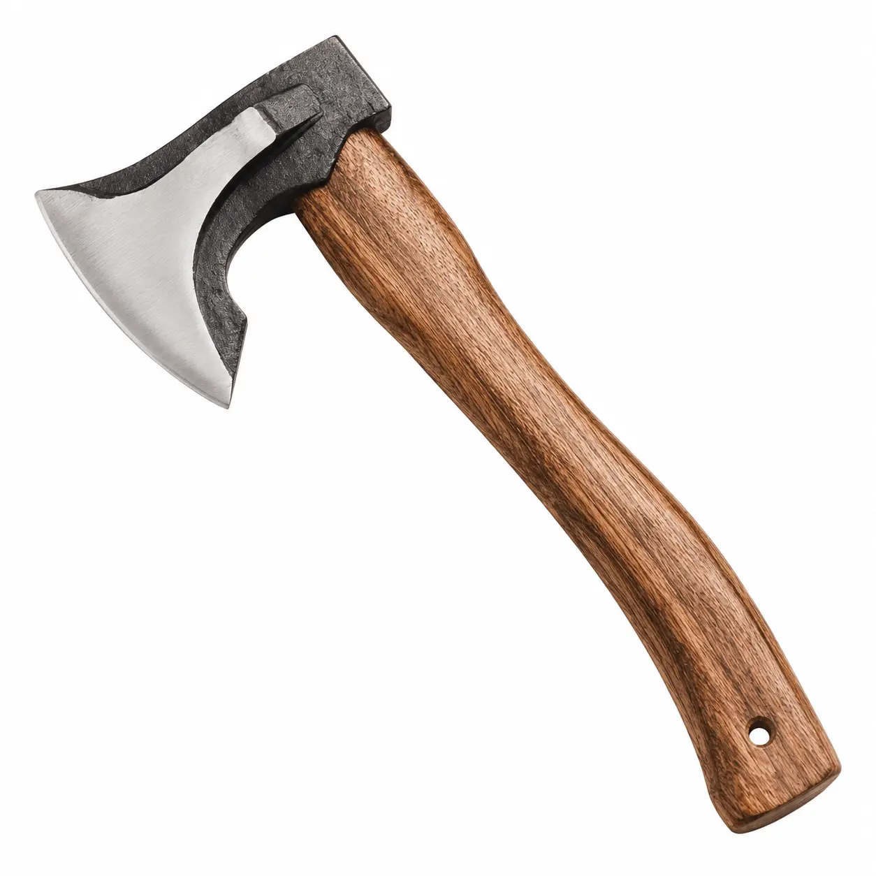 1pc Logging Camping Axe, Wood Axe, Carbon Steel Heat-Treated Jungle Axe - Hand Forged Camping Axe for Chopping Wood, Outdoor, Garden, Gardening, Shelter. Survival Tool Survival Equipment Set Survival Gear