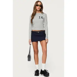 Wendie Tailored Mini Skort