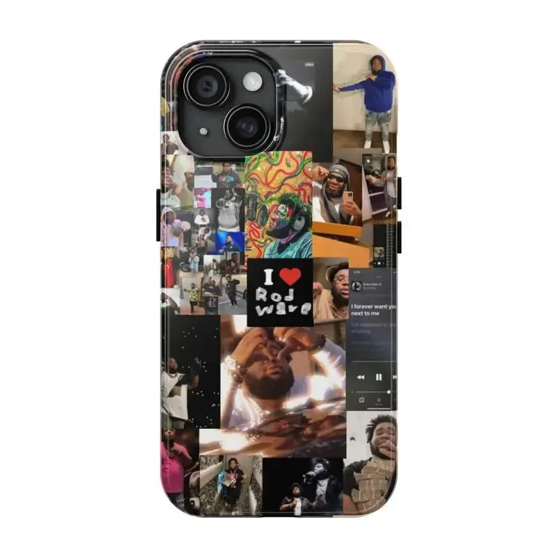Rod Wave Last Lap Tour 2026 iPhone Case Compatible with iPhone X 11 12 13 14 15 More Shockproof Scratch-resistant Lightweight Comfortable Grip Trendy Designs for Every Style