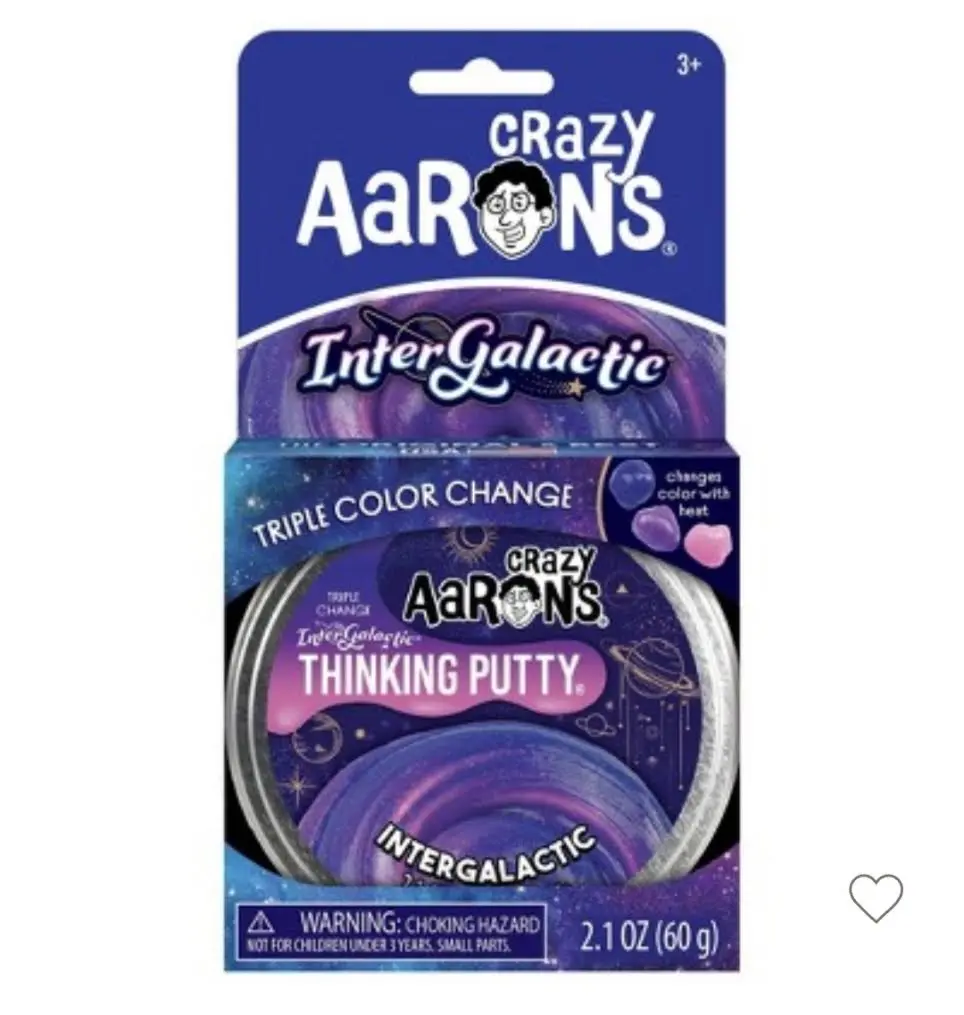 Crazy Aarons Inter Galactic Thinking Putty Color Change