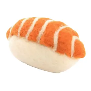 Sushi Cat Toy, Salmon Nigiri
