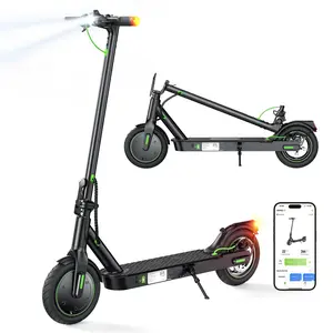 【New Year Sale】 Electric Scooter, 350W/1000W Powerful Motor, 8.5"/10"  Tires, 28Mph/19MPH/18MPH, 37/19/12 Miles Max Range, Dual Braking E-Scooster for Adults/Teens