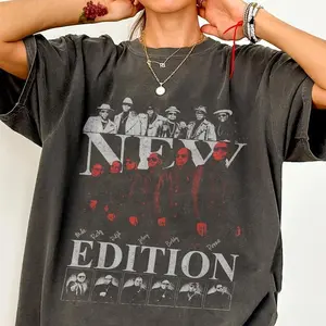 New Edition Vintage Shirt, Retro New Edition Music Graphics Tee, Gift For Fan, For Men and Women