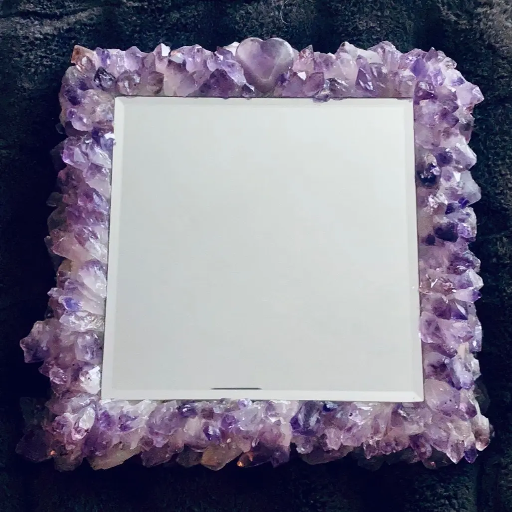 Amethyst Wall Mirror