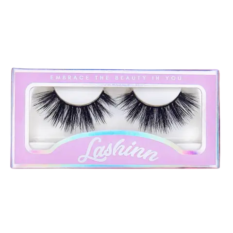 Lashinn Heiress Strip Lashes – 20X Reusable 3D Wispy Siren Cat Eye Bold False Eyelashes