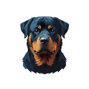 Rottweiler Kiss-Cut Sticker — Cool Jewel
