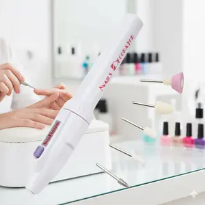 Professional 5-in-1 Electric Nail & Foot Care Kit: Corn Remover, Nail Polisher, Portable Pedicure Set for Home DIY, Multi-Function Grooming Tool with Grinding Bits & Accessories