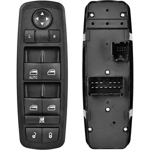 Driver Side Master Power Window Switch - 8Pins + 13Pins - Compatible with 2011-2016 Dodge Journey Window Control Switch Replaces68084001AD68084001AB68084001AC