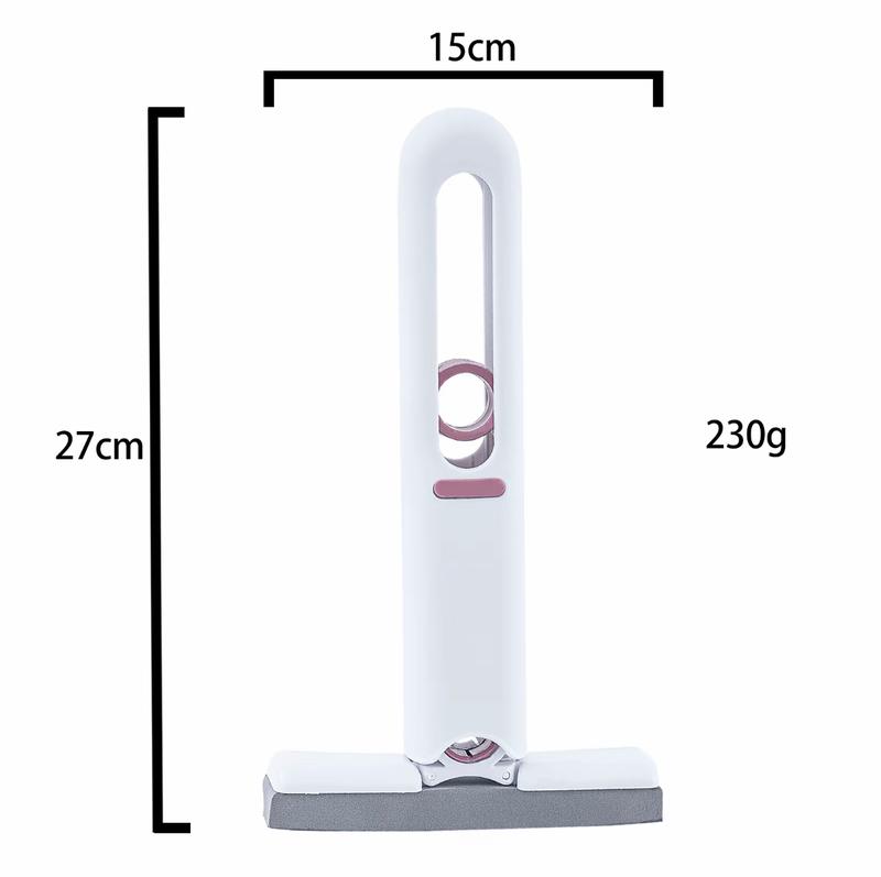 Tenzia's Portable Self-Squeeze Mini Mop for Wet and Dry Use Cleaning System Tool