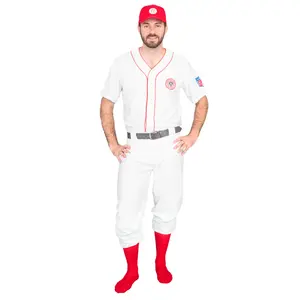 Rockford Peaches Men's Halloween Costume Set