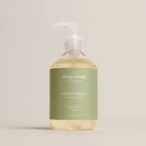 Deep Steep Hand Wash - Coconut Lime Cleansing & Hydrating Soap, 17.6 fl oz (520 mL)