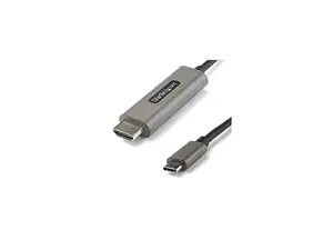 6ft (2m) USB C to HDMI Cable 4K 60Hz w/ HDR10 - Ultra HD USB Type-C to 4K HDMI 2.0b Video Adapter Cable - USB-C to HDMI HDR Monitor/Display Converter - DP 1.4 Alt Mode HBR3 (CDP2HDMM2MH)