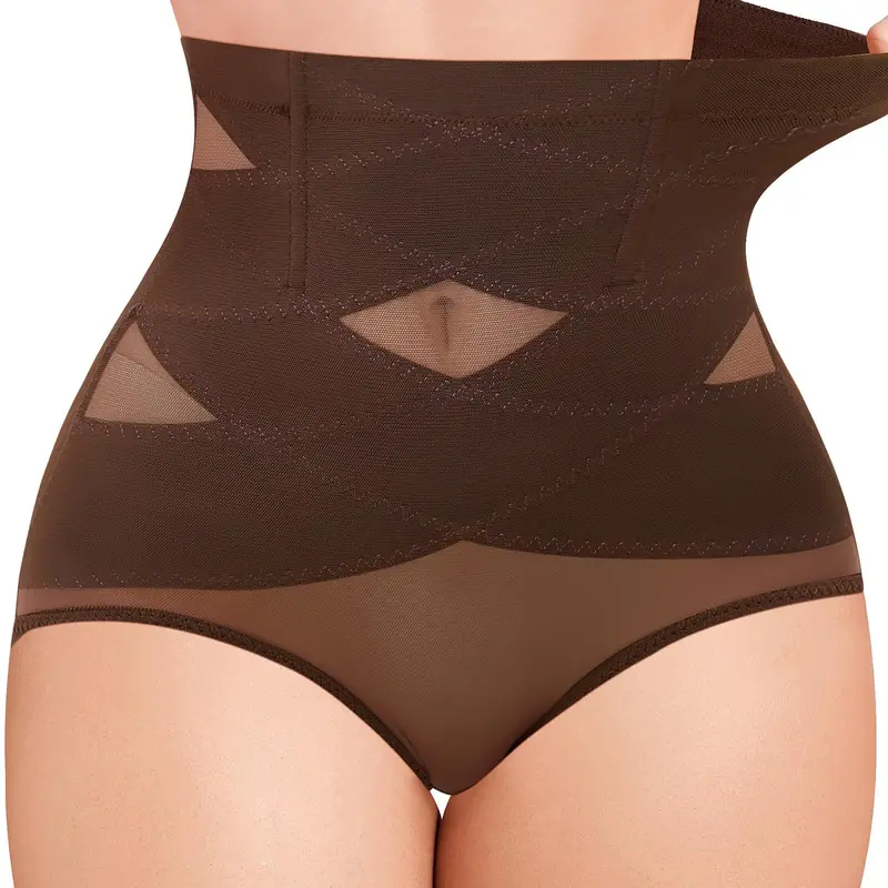 High Waist Breathable Lightweight Body Shaping Pants, Shapewear, Underwear, Body Shaping Panties, Panty Shapewear, Anti-Curling Dual Layer Waistband, Butt Lifting All Season Wear, Kardashian Style Thin Fabric