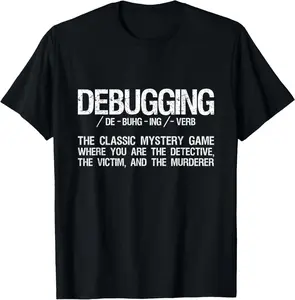 100% cotton Unisex Programmer Coder - Developer Programming Software Engineer T-Shirt