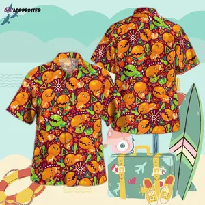 Nuckrar Pokemon Hawaiian Shirt: Trendy & Stylish Pokemon-Inspired Apparel