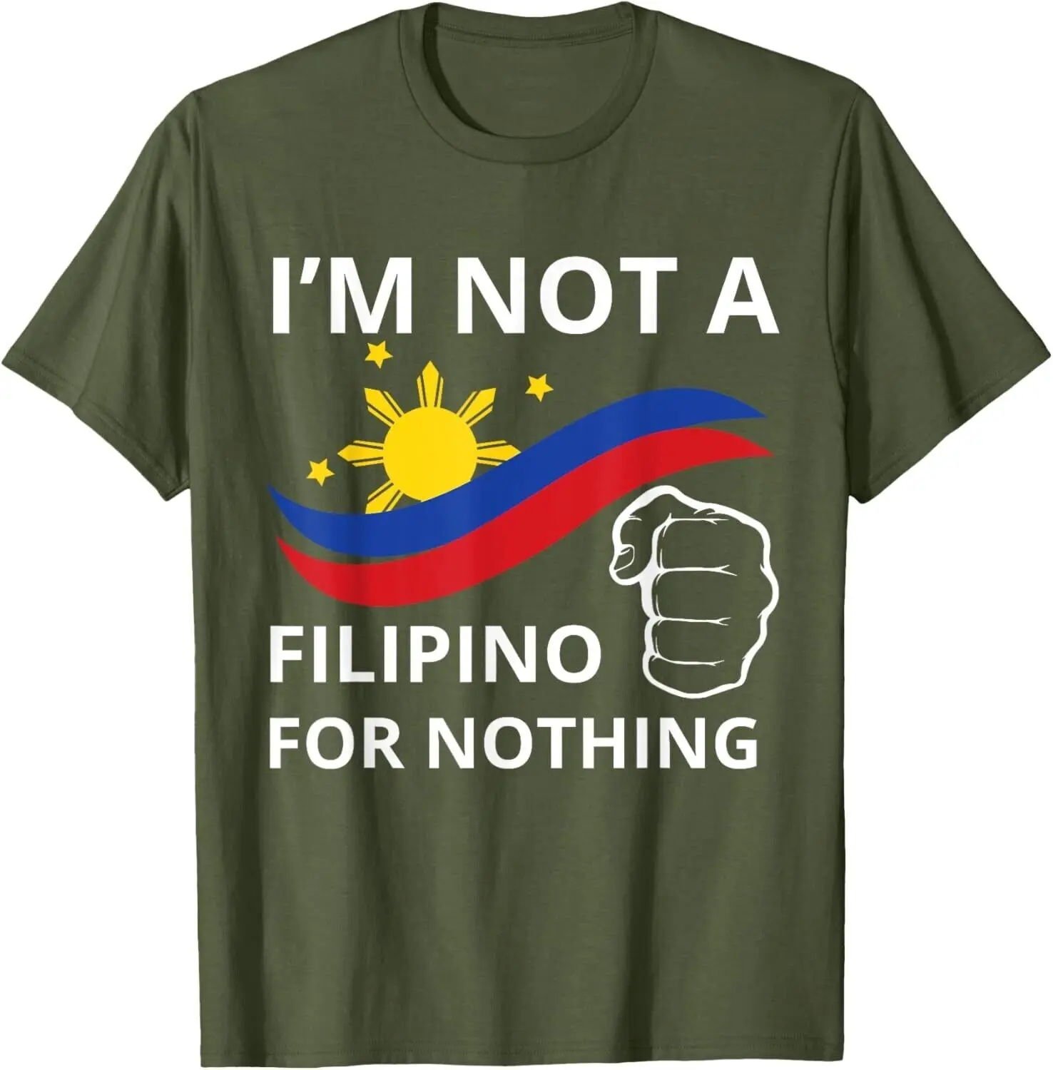 I Am Not A Filipino For Nothing Tee Free DU30 Free Duterte Unisex T-Shirt