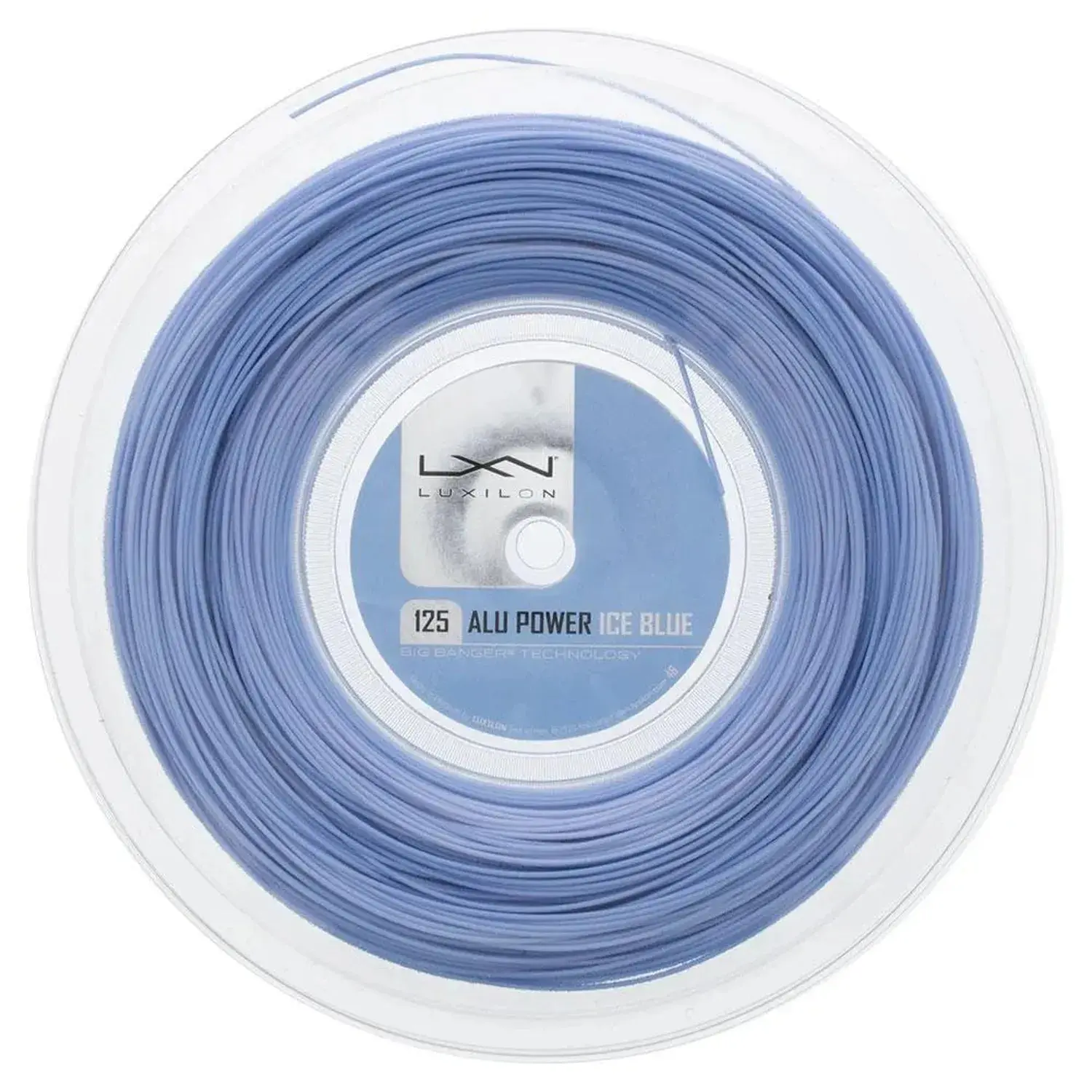 Big Banger Aluminum Poly Tennis Fishing Reel - 17G, Ice Blue, 720' Length, Ideal for Baseliners with Enhanced Control & Generous Spin Potential