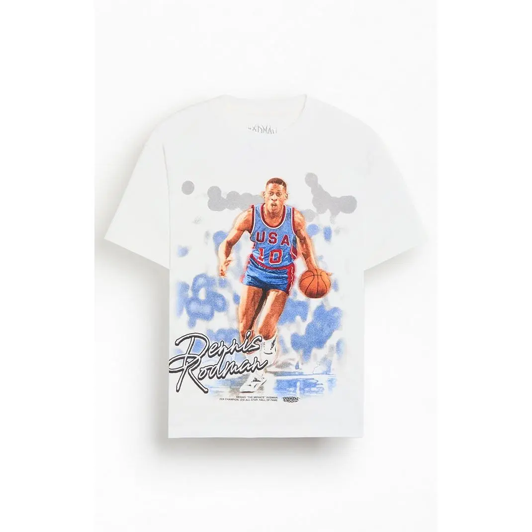RODMAN BRAND Men's Unmatched Energy T-Shirt - Multicolor