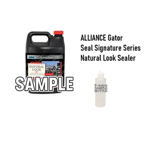 SEALER SAMPLE - Alliance Gator Seal Signature Series Natural Look Sealer | Zero-Gloss Water-Based Pro Sealer